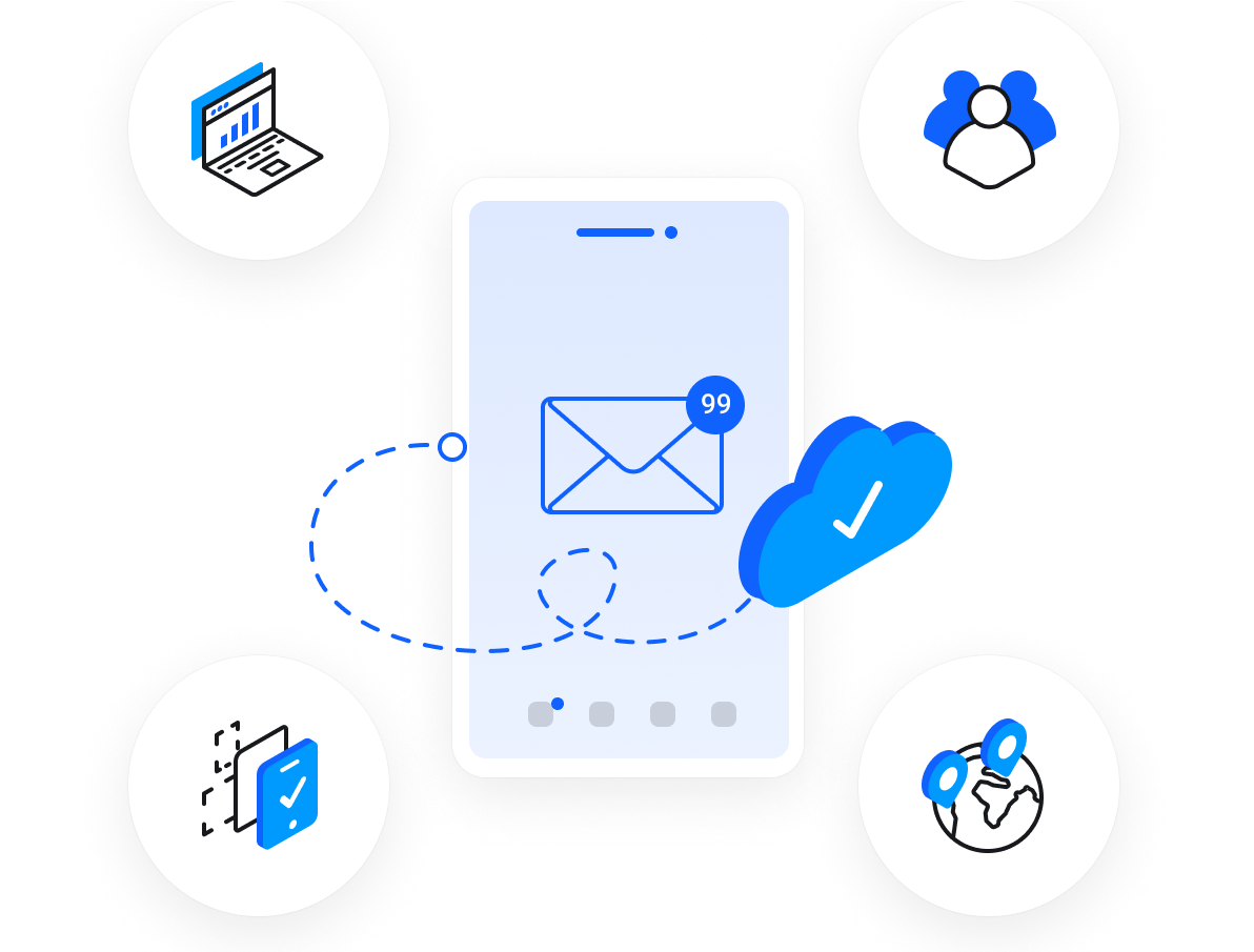 Professionele Email - Werken kan overal