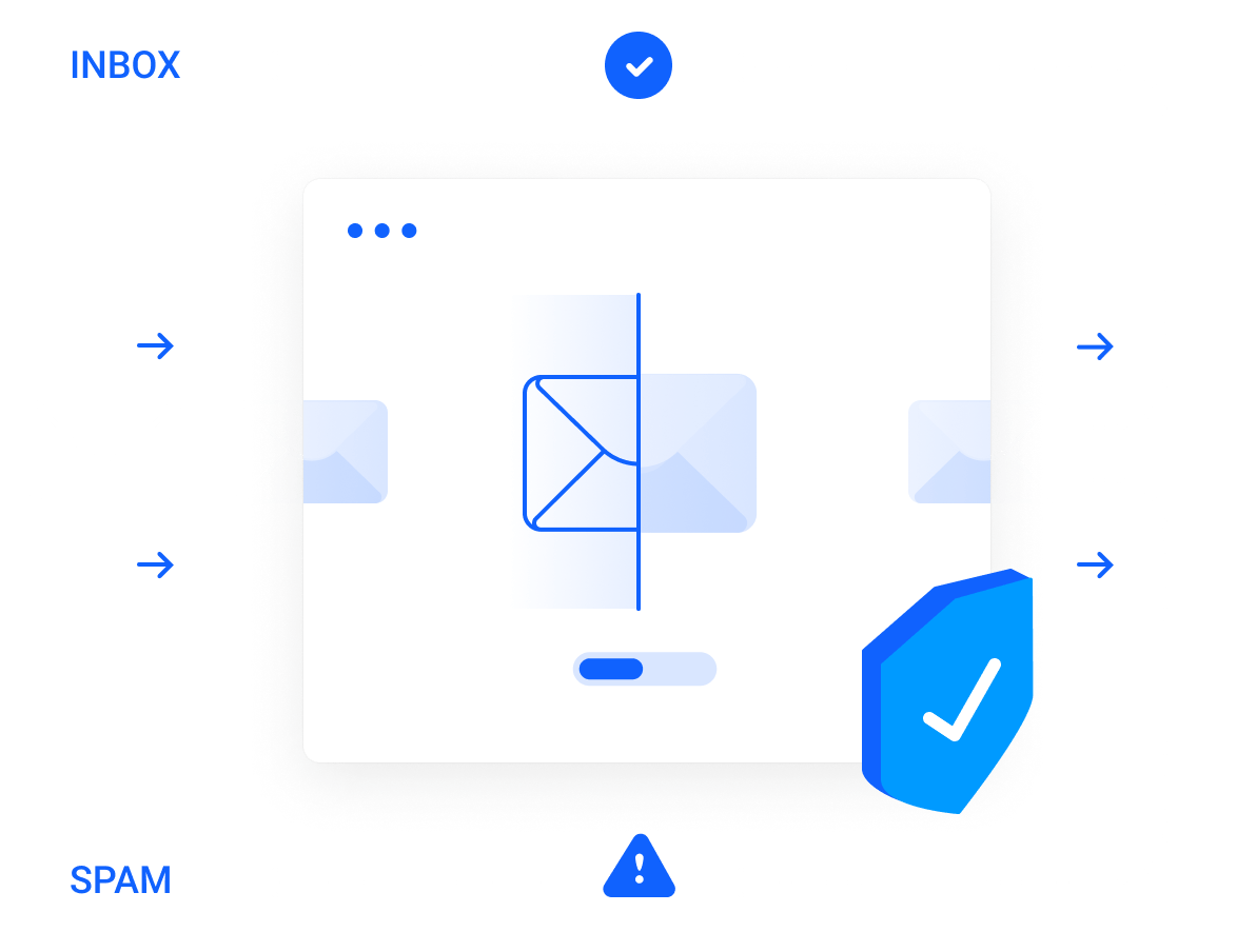 E-mailbeveiliging voor je domein | Bumblehosting - Filter alle inkomende e-mails voordat ze je mailbox bereiken.